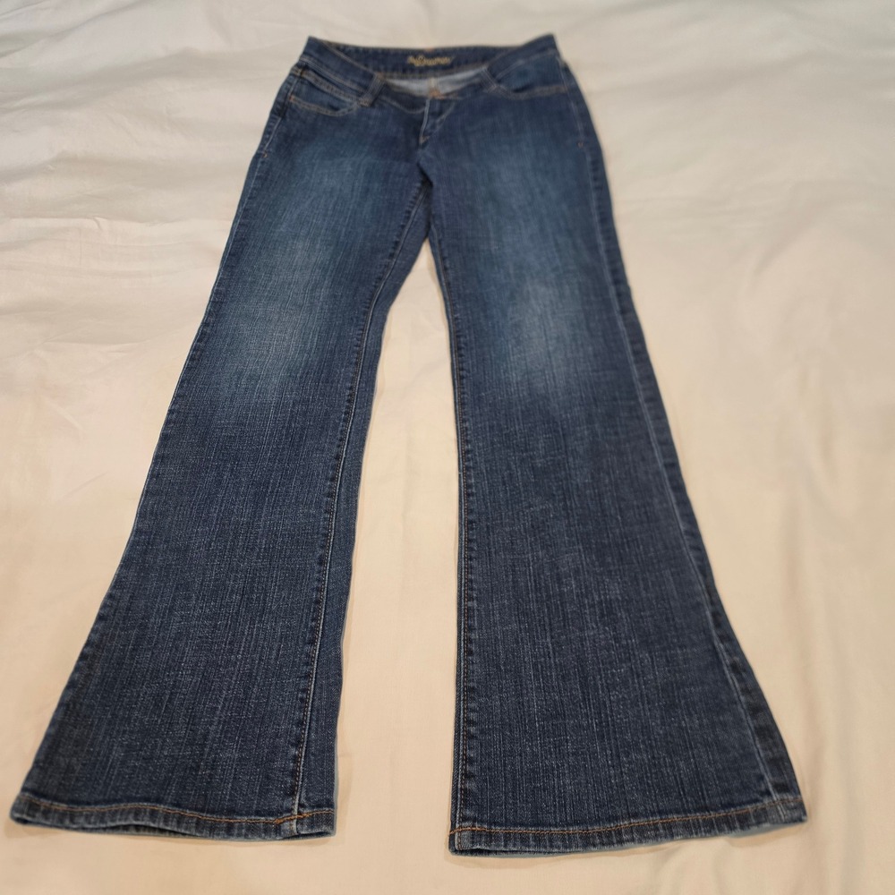 Old Navy Bootcut Jeans Women Size 1 Regular Blue Excellent Stretch S/662350